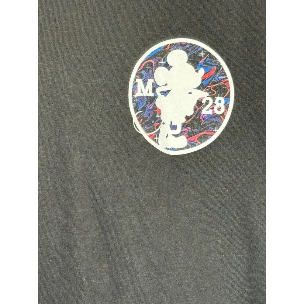 Neff Mens T-Shirt Size Large Graphic Logo Mickey Mouse Street Wear Disneyland